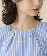 ラウンドグレイン ネックレス