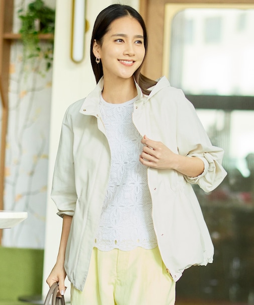 コットンナイロンタッサー ブルゾン II