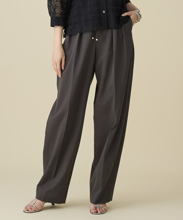 【人気素材に新型登場・ウエストゴム】ライトフィールカーブ パンツ