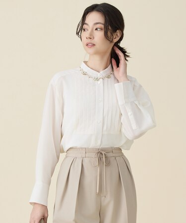 シアー ブラウス