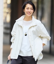 【カタログ掲載・春の必需品・オンオフ使える】コットンリネンウェザーライト コート