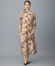 ボタニカルプリント ワンピース