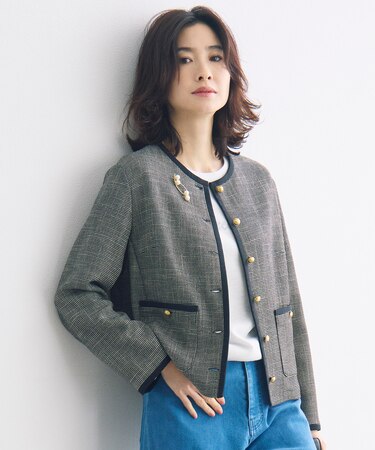 ライトカラミノーカラー ジャケット