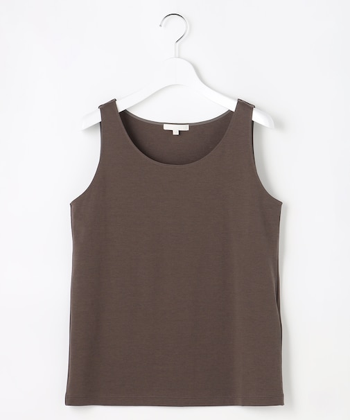 【SHIHOさん着用・昨年ご好評素材・新型登場】スーピマスムーススリム タンクトップ