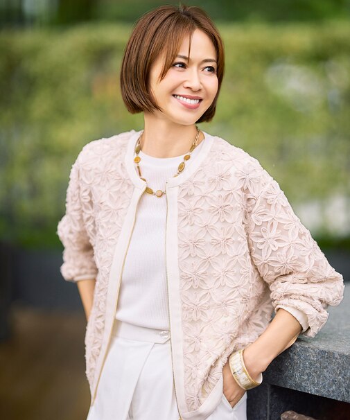 【累計1000枚突破・SHIHOさん着用・WEB先行販売・新色追加】テープエンブロイダリー ブルゾン