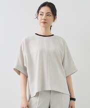 【セットアップ対応】テクスチャードスーツ ブラウス