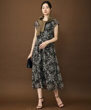 【カタログ掲載】ロータスタイルプリント ワンピース