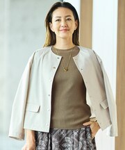 【カタログ掲載・アンサンブル対応】シアーシルクミックスニット プルオーバー