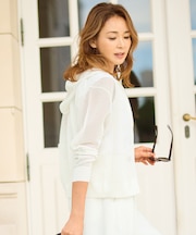 【SHIHOさん着用】ライトメッシュジップ パーカー