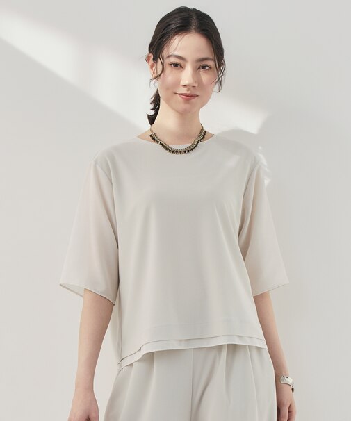 【カタログ掲載】ストレッチアムンゼン Tブラウス