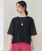 【カタログ掲載】ストレッチアムンゼン Tブラウス