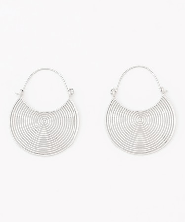 【SHIHOさん着用・大ぶり】スワール ピアス