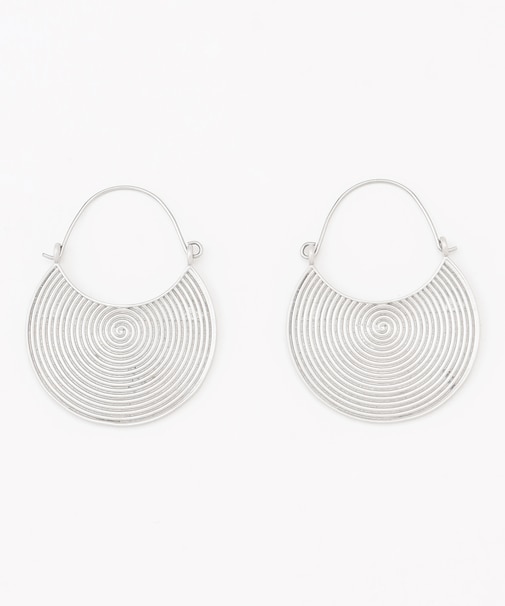 【SHIHOさん着用・大ぶり】スワール ピアス