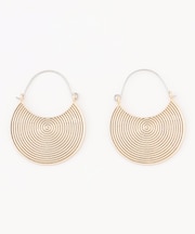 【SHIHOさん着用・大ぶり】スワール ピアス