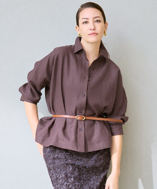 【カタログ掲載】トルコリネン シャツ