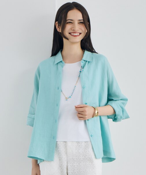 【カタログ掲載】トルコリネン シャツ