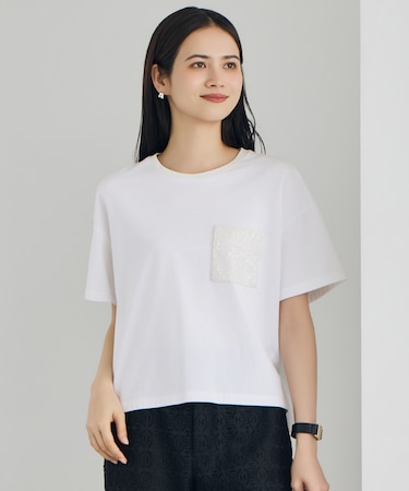 スパングルポケットＴシャツ
