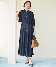 【カタログ掲載】シアーボイルシャツ ワンピース