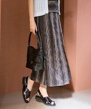 【カタログ掲載・セットアップ対応】マルチストライプジャカード スカート