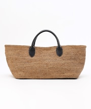 【SHIHOさん着用・可変デザイン・季節を彩る素材】ワイドライフィア トートバッグ