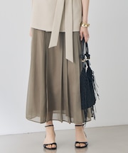 【カタログ掲載】オーガンジープリーツ スカート