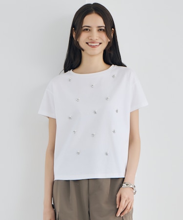 ビジュー Tシャツ