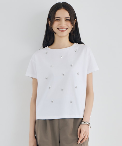 ビジュー Tシャツ