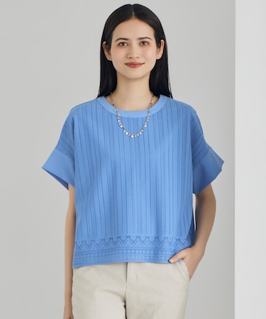 【カタログ掲載・2点SET】レースエッジ プルオーバー