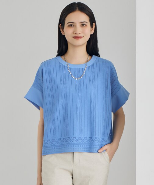 【カタログ掲載・2点SET】レースエッジ プルオーバー