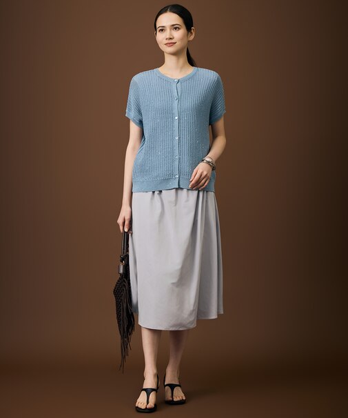 【WEB限定・2点SET・着回し3WAY以上】セットアップニット・スカート