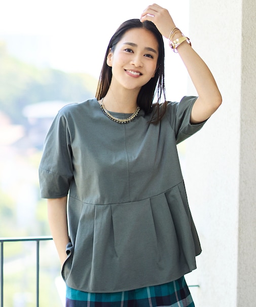 【一部店舗＆WEB限定】ペプラム Tシャツ