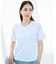 【汗ジミ防止】ナチュラルコットンハイゲージシアーアクセント Tシャツ