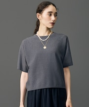 【カタログ掲載】シアーメッシュニット Tシャツ