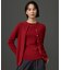 【SHIHOさん着用・アンサンブル対応可・上品ベーシック】リファインソフトニット カーディガン