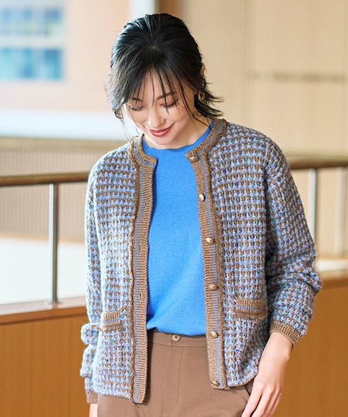 【定番・人気素材・JIYUKU STAFF SELECT COLOR】レーヨンストレッチアソート ニット