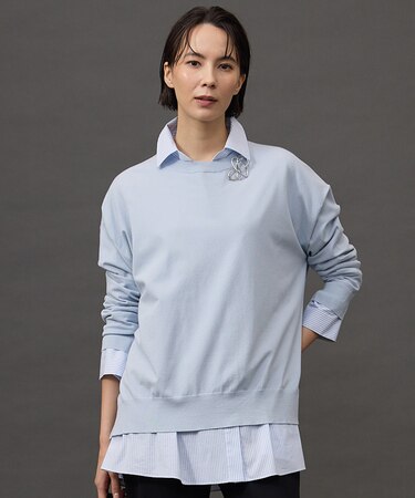 【11色展開・人気素材・JIYUKU STAFF SELECT COLOR】レーヨンストレッチアソート ニット