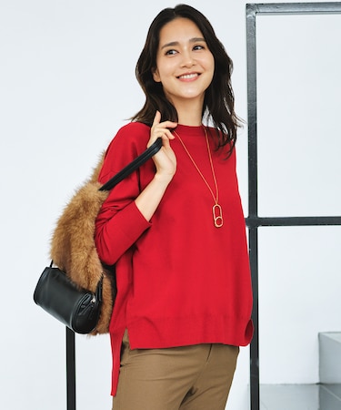 【定番・人気素材・JIYUKU STAFF SELECT COLOR】レーヨンストレッチアソート ニット