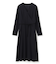 【洗える】SENTIER / バックサテンカシュクールワンピース
