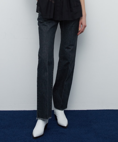 TRONCHET / セミフレアデニム