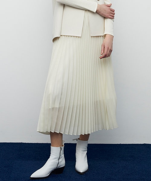 BEIGE, ロング・マキシ丈スカート レディース ベイジ 中古 古着