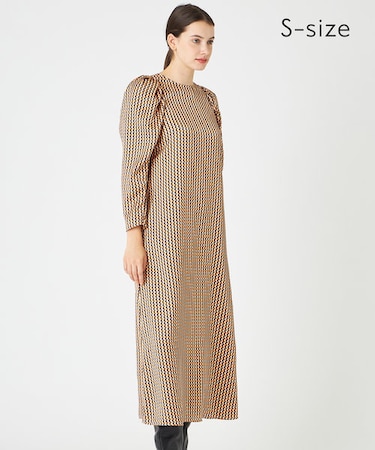 【S-size】]MABILLON / マトンスリーブドレス