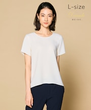 【L-size】SHELBY / ハーフスリーブブラウス