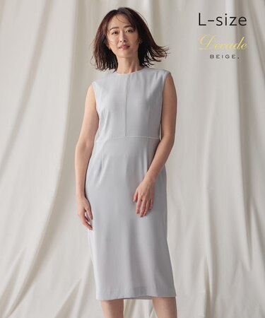 【L-size】CINDY / クルーネックドレス