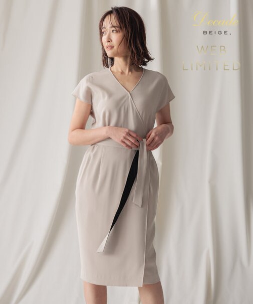 【WEB＆一部店舗限定】CINDY / ラップドレス