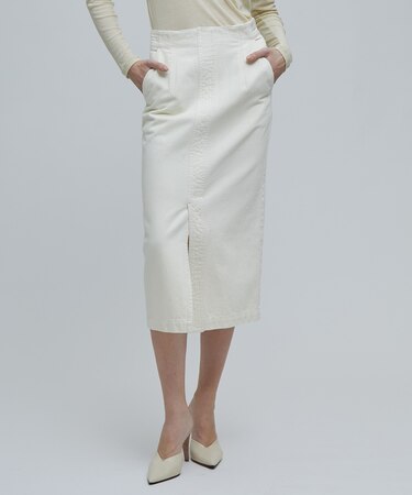 【洗える】VICTOR / デニムスカート