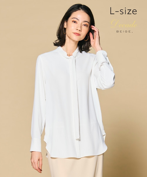 SHELBY / ハーフスリーブブラウス｜ベイジの通販｜&mall（アンドモール