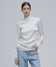 GINETTE / シャーリングブラウス