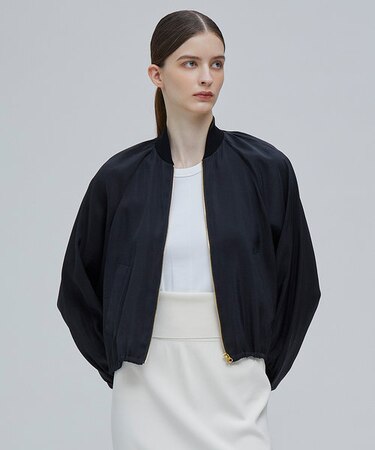 【Precious 6月号掲載】NINA / タフタブルゾン