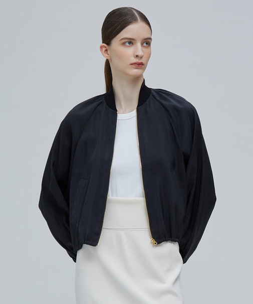 【Precious 6月号掲載】NINA / タフタブルゾン