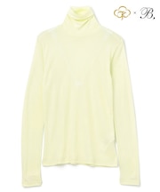 Washable Silk / Hi-neck Long Sleeve T ハイネック Tシャツ